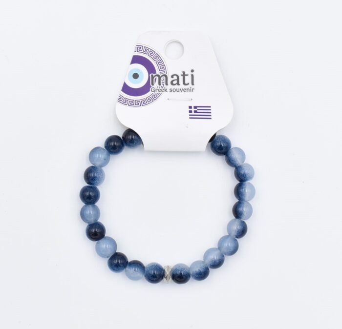 Βραχιόλι χάντρα γυναικείο με λαμπερή χάντρα - Image 33