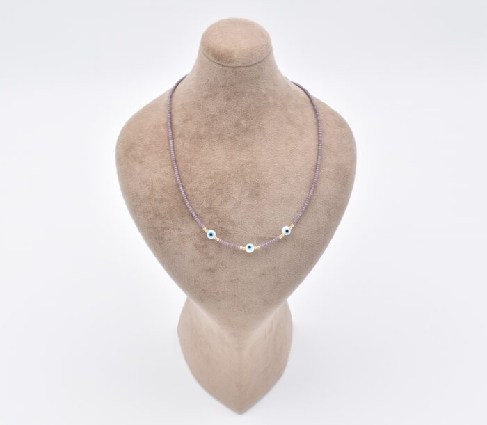 Κολιέ με Γυαλιστερές Χάντρες - Image 86