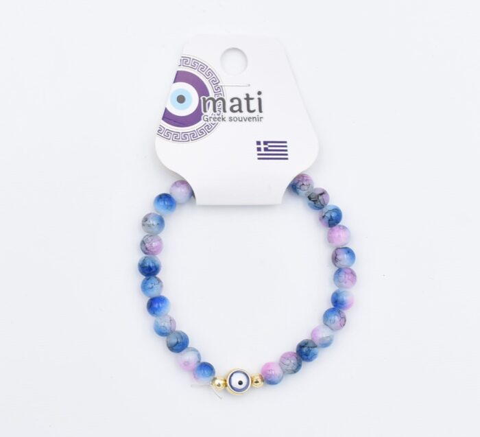 Βραχιόλι χάντρα γυναικείο με λαμπερή χάντρα - Image 34