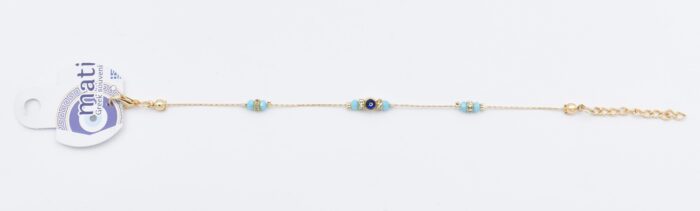 Βραχιόλι αλυσίδα Χάντρα - Image 5