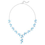 ΚΟΛΙΕ  925 Rhodium blue opal