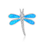 ΜΕΝΤΑΓΙΟΝ 925 Rhodium blue opal