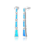 ΣΚΟΥΛΑΡΙΚΙΑ 925 Rhodium blue opal