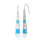 ΜΕΝΤΑΓΙΟΝ 925 Rhodium blue opal