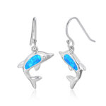 ΣΚΟΥΛΑΡΙΚΙΑ 925 Rhodium blue opal