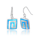 ΣΚΟΥΛΑΡΙΚΙΑ 925 Rhodium blue opal