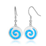 ΣΚΟΥΛΑΡΙΚΙΑ 925 Rhodium blue opal