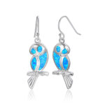 ΣΚΟΥΛΑΡΙΚΙΑ 925 Rhodium blue opal