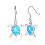 ΣΚΟΥΛΑΡΙΚΙΑ 925 Rhodium blue opal