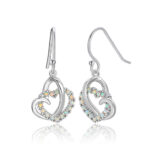 ΣΚΟΥΛΑΡΙΚΙΑ 925 Rhodium blue opal