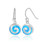 ΣΚΟΥΛΑΡΙΚΙΑ 925 Rhodium blue opal