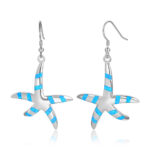 ΣΚΟΥΛΑΡΙΚΙΑ 925 Rhodium blue opal