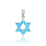 ΜΕΝΤΑΓΙΟΝ 925 Rhodium blue opal