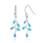 ΣΚΟΥΛΑΡΙΚΙΑ 925 Rhodium blue opal