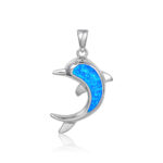 ΜΕΝΤΑΓΙΟΝ 925 Rhodium blue opal