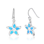 ΣΚΟΥΛΑΡΙΚΙΑ 925 Rhodium blue opal