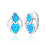 ΣΚΟΥΛΑΡΙΚΙΑ 925 Rhodium blue opal