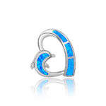 ΜΕΝΤΑΓΙΟΝ 925 Rhodium blue opal