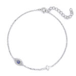 ΒΡΑΧΙΟΛΙΑ  925 Rhodium zircon