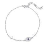 ΒΡΑΧΙΟΛΙΑ  925 Rhodium  white zircon