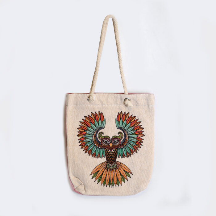 Τσάντα Ώμου Υφαντή Αετός - Image 2