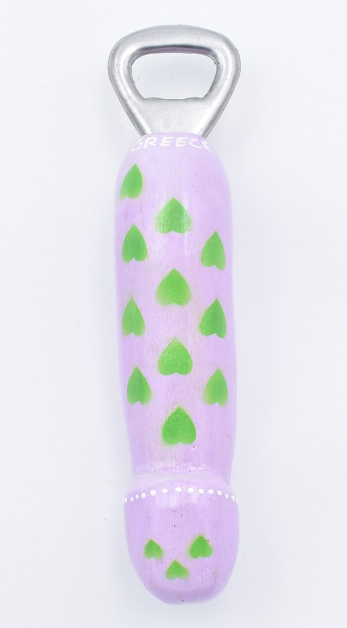 Ξύλινος Φαλλός Ανοιχτήρι Καρδιά - Image 2