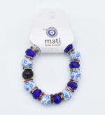 Βραχιόλι με κρυστάλλινη κεραμική χάντρα - Image 2