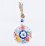 Φυσητό Κρεμαστό Μάτι με  Χρωματιστές Πέτρες - Image 2