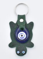 Μπρελόκ  Δερμάτινο Χελώνα με Μάτι & Ακρόπολη – Greece - Image 2