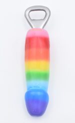 Ξύλινος Φαλλός Ανοιχτήρι Πολύχρωμος - Image 2