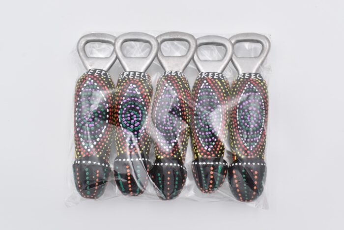 Ξύλινος Φαλλός Ανοιχτήρι Ανάγλυφος Μαύρος - Image 3