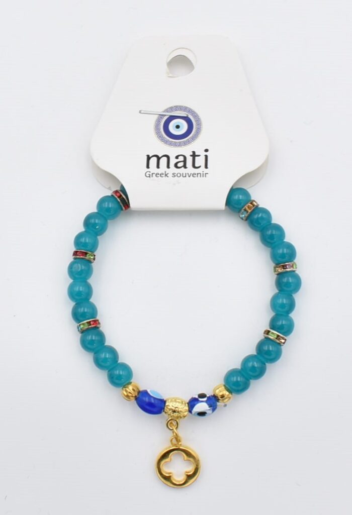 Βραχιόλι με Γυάλινες Χάντρες - Image 2