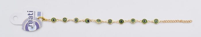 Βραχιόλι Αλυσίδα  με Μάτι - Image 11