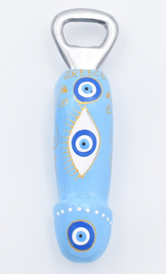 Ξύλινος Φαλλός Ανοιχτήρι με Μάτι - Image 3