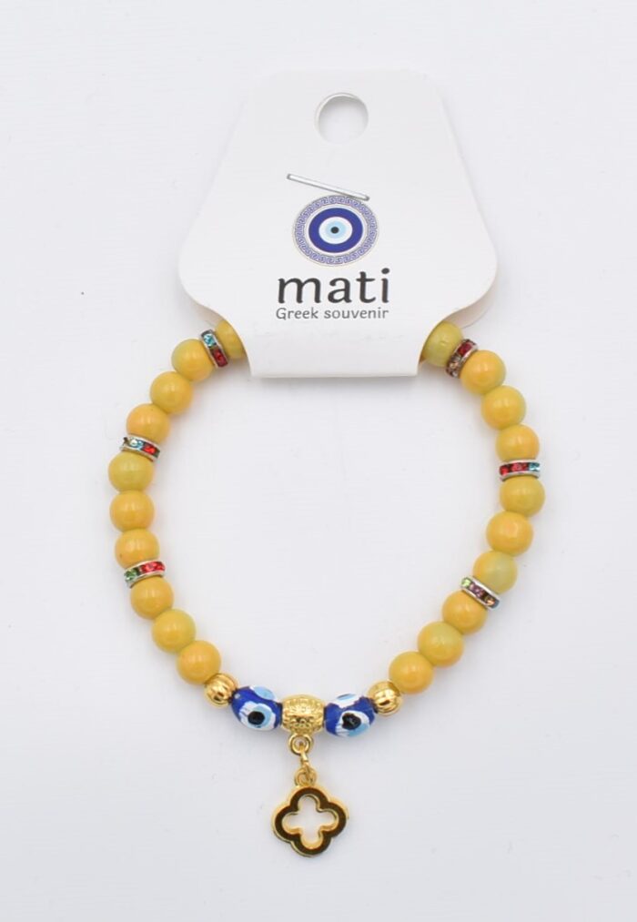 Βραχιόλι με Γυάλινες Χάντρες - Image 3