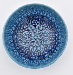 Κεραμικό Μπωλ  Μπλε & Τιρκουάζ Λουλούδι - Image 10