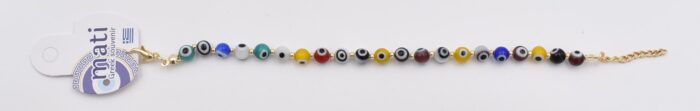 Βραχιόλι με Γυάλινες Χάντρες με  Μάτι - Image 24