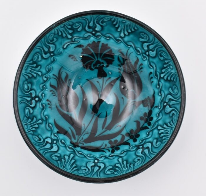 Κεραμικό Μπωλ  Μπλε & Τιρκουάζ Λουλούδι - Image 11