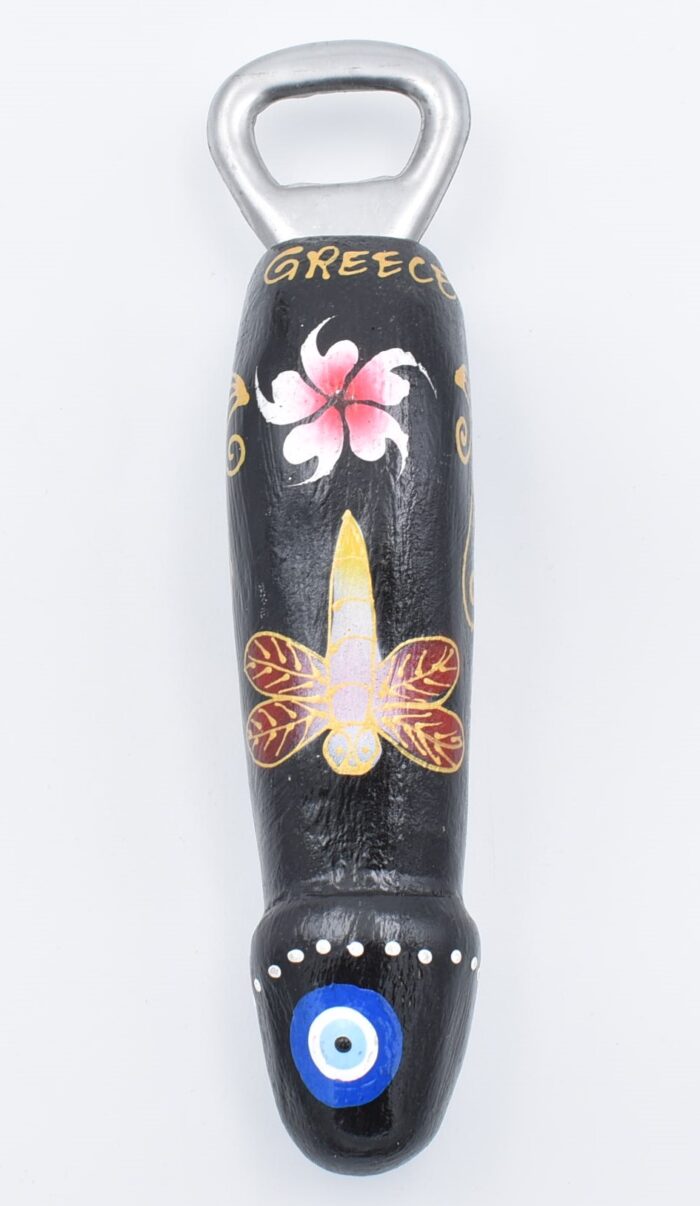 Ξύλινος Φαλλός Ανοιχτήρι με Πεταλούδα - Image 4