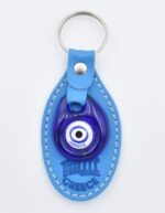 Μπρελόκ  Δερμάτινο  με Μάτι & Ακρόπολη – Greece - Image 4