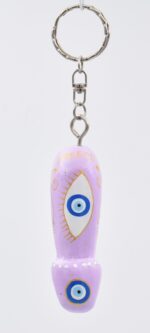 Μπρελόκ Ξύλινος Φαλλός Με Μάτι - Image 4