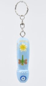 Μπρελόκ Ξύλινος Φαλλός Με Πεταλούδα - Image 4