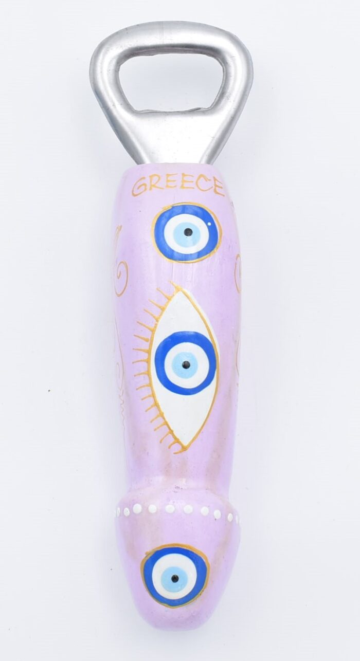 Ξύλινος Φαλλός Ανοιχτήρι με Μάτι - Image 4