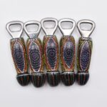 Ξύλινος Φαλλός Ανοιχτήρι Ανάγλυφος Μαύρος