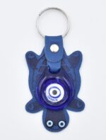 Μπρελόκ  Δερμάτινο Χελώνα με Μάτι & Ακρόπολη – Greece - Image 5