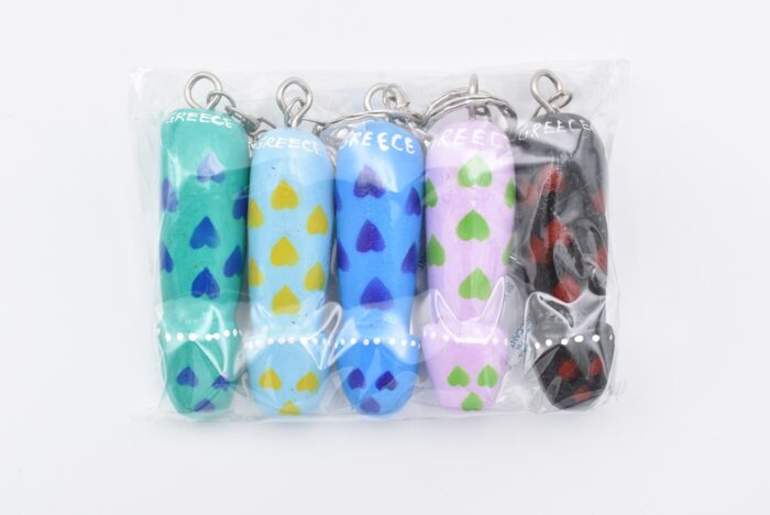 Μπρελόκ Ξύλινος Φαλλός Με Καρδιές - Image 7