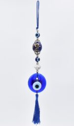 Μάτι Γούρι Κρεμαστό με Μπλέ Κεραμική Μπίλια - Image 5