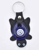 Μπρελόκ  Δερμάτινο Χελώνα με Μάτι & Ακρόπολη – Greece - Image 6