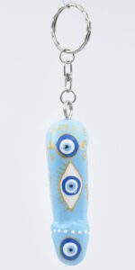 Μπρελόκ Ξύλινος Φαλλός Με Μάτι - Image 6