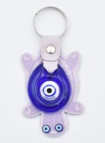 Μπρελόκ  Δερμάτινο Χελώνα με Μάτι & Ακρόπολη – Greece - Image 7